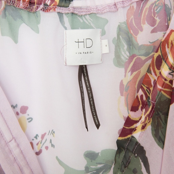 Anthropology HD In Paris Rosarium floral blouse - Picture 4 of 12